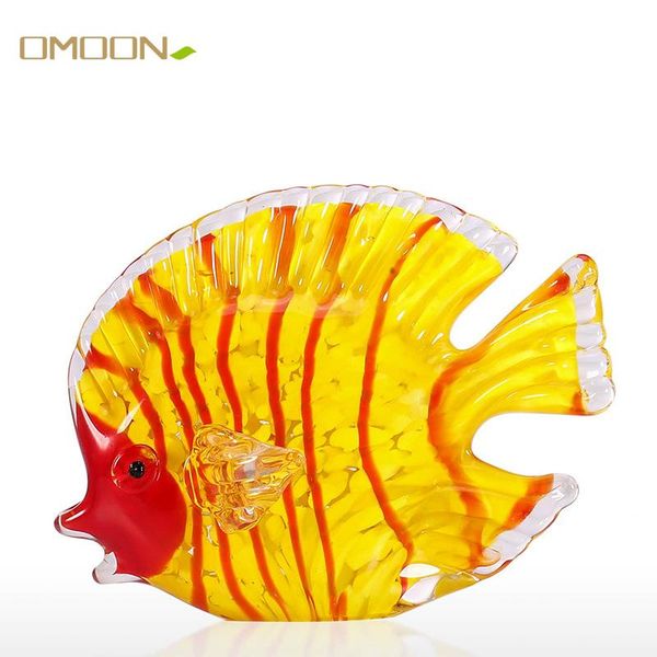 decorative objects & figurines handmade colored glass fish animal ornament figurine mediterranean art favor crafts yellow home decoration
decorative objects & figurines handmade colored glass fish animal ornament figurine mediterranean art favor crafts yellow home decoration