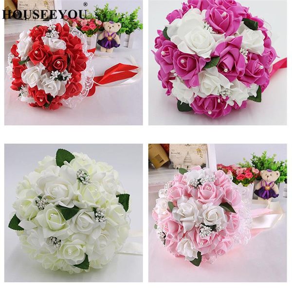 decorative flowers & wreaths perfectlifeoh wedding bouquet bridal holding flower fake plants bridesmaid foam rose decoration supplies orname
decorative flowers & wreaths perfectlifeoh wedding bouquet bridal holding flower fake plants bridesmaid foam rose decoration supplies orname