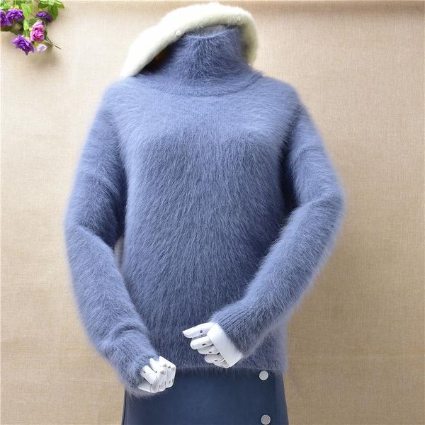 women's sweaters ladies women fashion hairy fluffy mink cashmere turtleneck long sleeves loose pullover angora fur winter jumper swea, White;black
women's sweaters ladies women fashion hairy fluffy mink cashmere turtleneck long sleeves loose pullover angora fur winter jumper swea, White;black