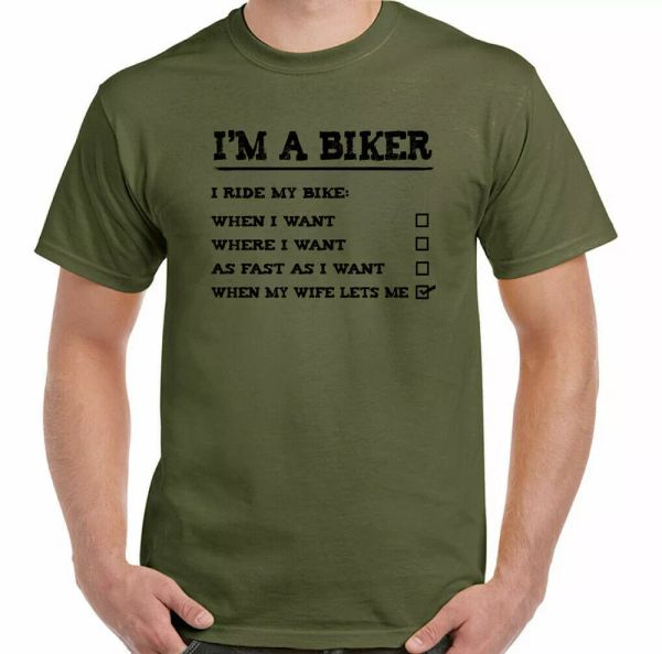 moto t-shirtbiker funny men women chopper motorcycle super moto india i am a, White;black
moto t-shirtbiker funny men women chopper motorcycle super moto india i am a, White;black