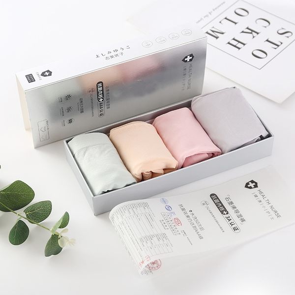 running volume silver box graphene underpants women's moisture conducting traceless antibacterial cotton triangle bare ammonia abdomina, Black;white
running volume silver box graphene underpants women's moisture conducting traceless antibacterial cotton triangle bare ammonia abdomina, Black;white