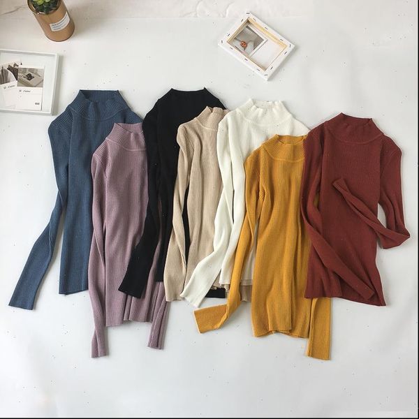 sweater long sleeve autumn women sweaters pullovers warm winter jerseis mujer turtleneck jumpers jaqueta feminina, White;black
sweater long sleeve autumn women sweaters pullovers warm winter jerseis mujer turtleneck jumpers jaqueta feminina, White;black