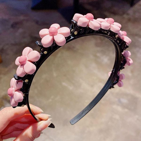 hair accessories 2021 cute girl flower double bangs hairstyle fixed braided hairbands kids sweet princess ornament hairpin, Slivery;white
hair accessories 2021 cute girl flower double bangs hairstyle fixed braided hairbands kids sweet princess ornament hairpin, Slivery;white