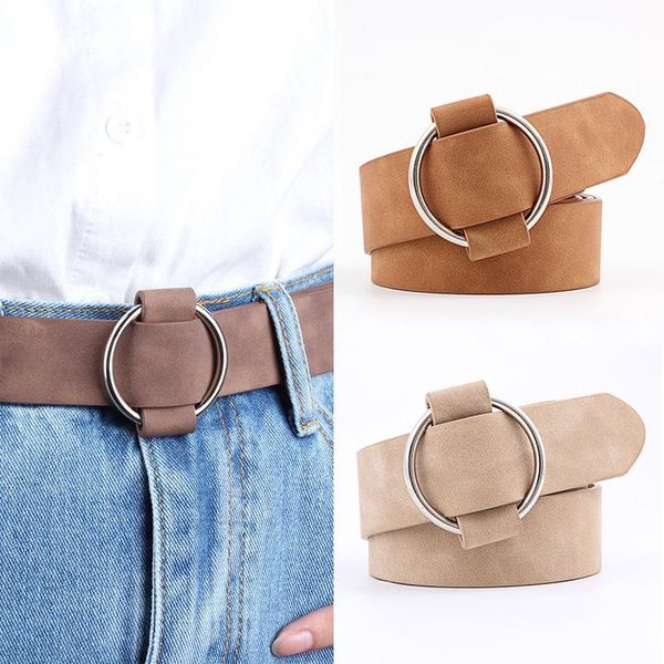 belts women leather belt fashion round metal buckle female leisure dress jeans wild without pin strap all-match lady adjustable, Black;brown
belts women leather belt fashion round metal buckle female leisure dress jeans wild without pin strap all-match lady adjustable, Black;brown