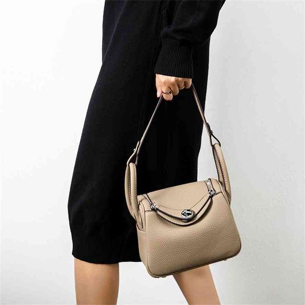 2021 new doctor's armpit lindi lychee pu leather handbag shoulder bag