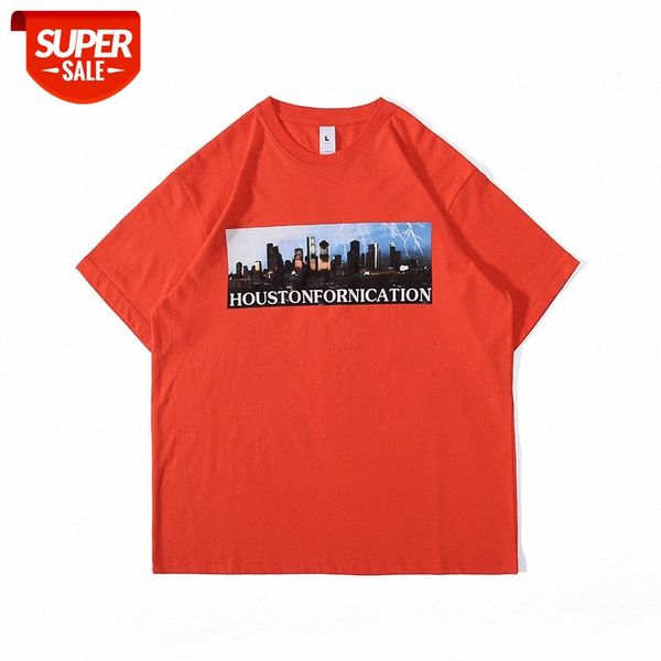 european and american high street short-sleeved t-shirt fashion loose oversize fun letter printing #qt6s, White;black
european and american high street short-sleeved t-shirt fashion loose oversize fun letter printing #qt6s, White;black