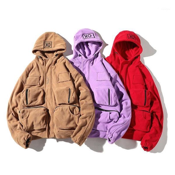 men's jackets 21 winter style hong kong polar fleece thick sweater large size hooded jacket men, Black;brown
men's jackets 21 winter style hong kong polar fleece thick sweater large size hooded jacket men, Black;brown