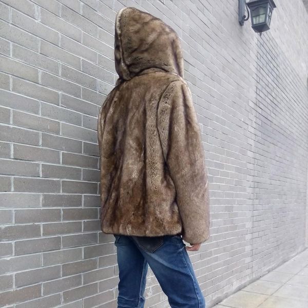men's & brand vogue mens fashion faux fur coat thicken cotton padded hooded duffel/toggle winter parka for man male coats 8dj9, Black
men's & brand vogue mens fashion faux fur coat thicken cotton padded hooded duffel/toggle winter parka for man male coats 8dj9, Black