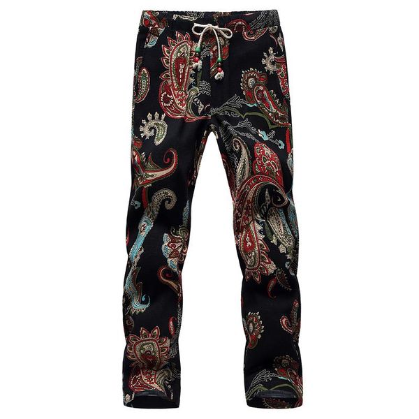 summer 7 colors men lace-up ankle-length flower pants asia size s - 6xl drawstring pant men's, Black
summer 7 colors men lace-up ankle-length flower pants asia size s - 6xl drawstring pant men's, Black
