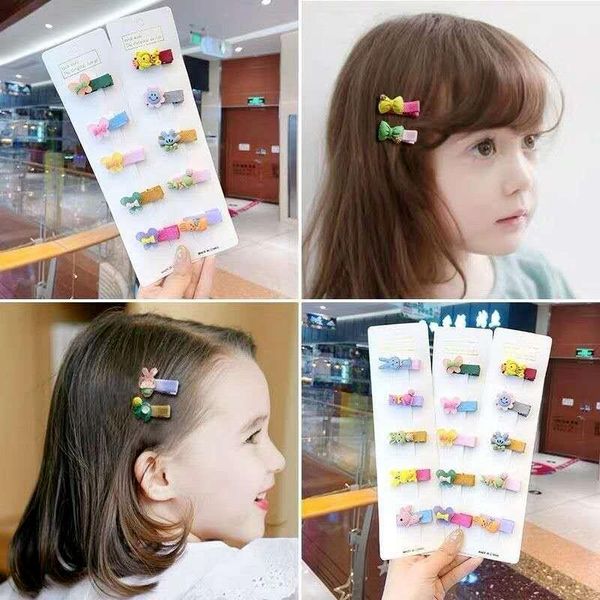 hair accessories 5pcs/set girls cute cartoon pattern clips kids lovely hairpins wrapped in cloth safe barrettes fashion, Slivery;white
hair accessories 5pcs/set girls cute cartoon pattern clips kids lovely hairpins wrapped in cloth safe barrettes fashion, Slivery;white