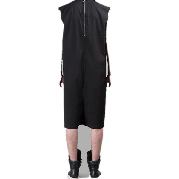 men's shorts male hair stylist europe style shirt coat black jumpsuit men personality stand collar loose bodysuit jacket size, White;black
men's shorts male hair stylist europe style shirt coat black jumpsuit men personality stand collar loose bodysuit jacket size, White;black
