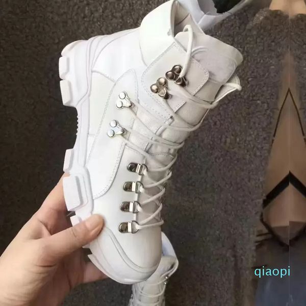 luxury-classic martin boots spring autumn fashion women high shoes leather thick bottom designer men trainers platform lace up short, Black
luxury-classic martin boots spring autumn fashion women high shoes leather thick bottom designer men trainers platform lace up short, Black