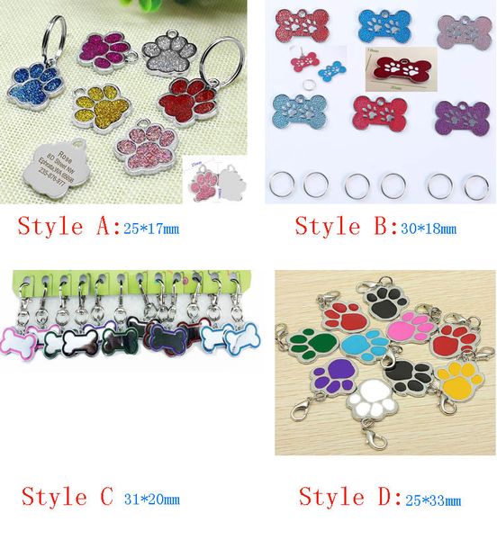 factory factory puppy cat dog id engraved fashion name collar tag pendant pet accessories for bone glitter footprint hh9-2178
factory factory puppy cat dog id engraved fashion name collar tag pendant pet accessories for bone glitter footprint hh9-2178