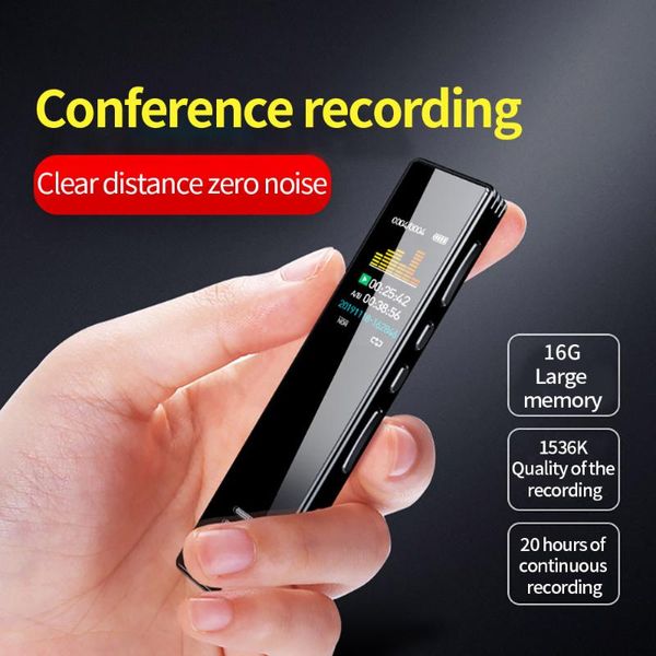 digital voice recorder 16g activated touching 500mah operated high-value noise reduction recording pen lcd ultra-clear
digital voice recorder 16g activated touching 500mah operated high-value noise reduction recording pen lcd ultra-clear