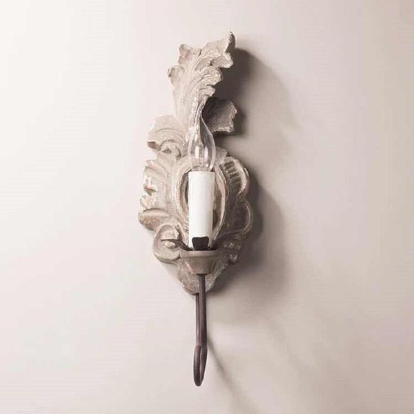wall lamp american classical wooden french country wrought iron candle single-head bedroom bedside living room aisle
wall lamp american classical wooden french country wrought iron candle single-head bedroom bedside living room aisle