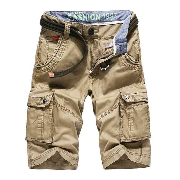 men's summer cargo shorts casual cotton side pocket knee length army green khaki black military urban clothes male bermuda cargo 210330, White;black
men's summer cargo shorts casual cotton side pocket knee length army green khaki black military urban clothes male bermuda cargo 210330, White;black