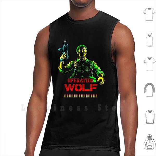 operation wolf tank vest sleeveless zx spectrum retro pixel game computer video green, White;black
operation wolf tank vest sleeveless zx spectrum retro pixel game computer video green, White;black