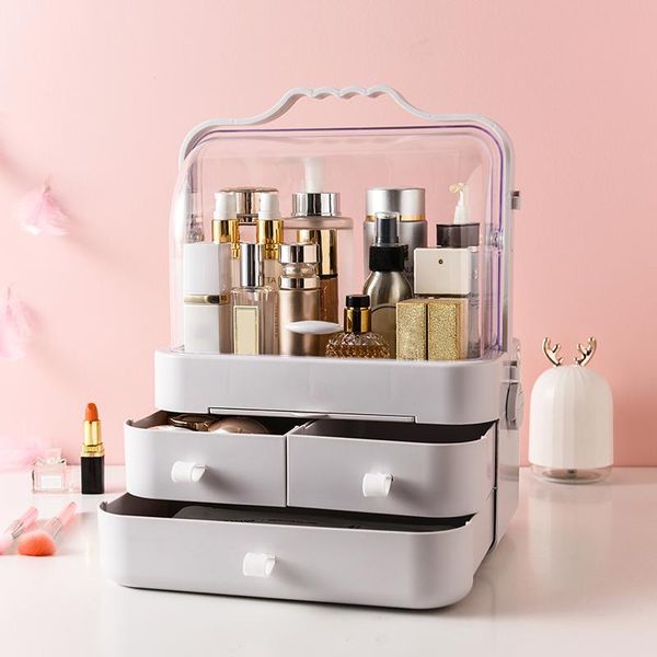bathroom storage & organization makeup organizers portable cosmetics box waterproof drawer case wash toiletries for travel home
bathroom storage & organization makeup organizers portable cosmetics box waterproof drawer case wash toiletries for travel home