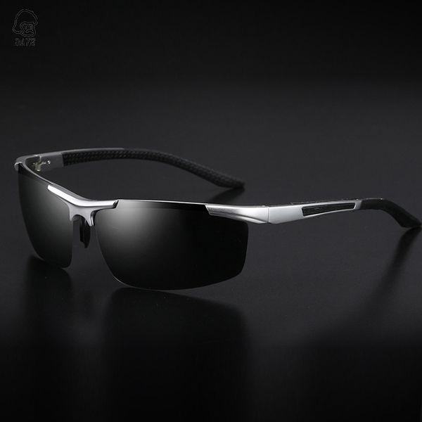 sunglasses fashion dave aluminium magnesium men brand design half frame hd polarized lens for male gafas de sol, White;black
sunglasses fashion dave aluminium magnesium men brand design half frame hd polarized lens for male gafas de sol, White;black
