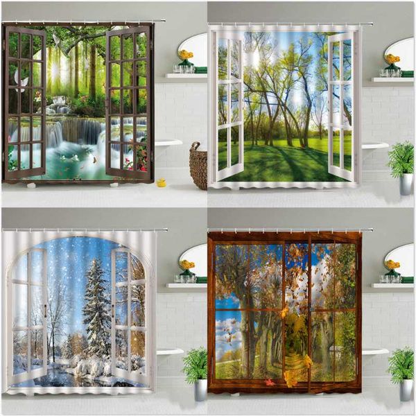 shower curtains spring scenery winter landscape bath 3d printing window forest waterfall curtain waterproof cloth bathroom decor
shower curtains spring scenery winter landscape bath 3d printing window forest waterfall curtain waterproof cloth bathroom decor