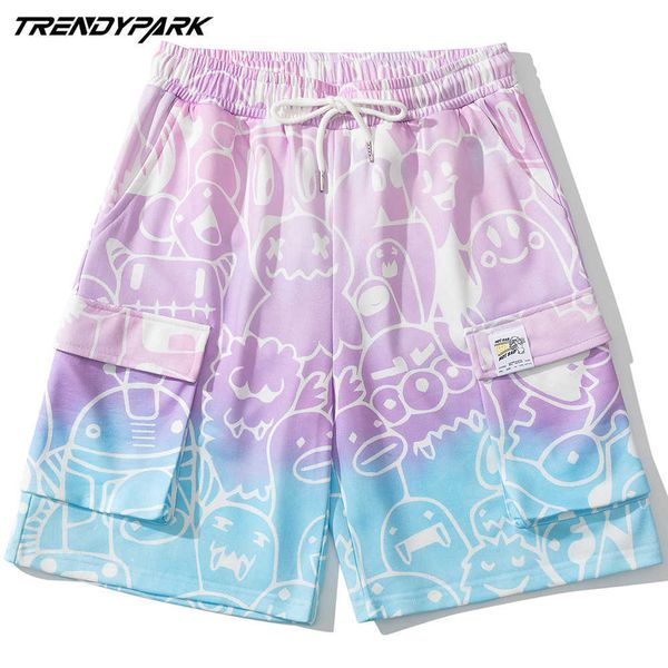 funny cartoon print short for men summer hip hop oversize pockets soft polyester streetwear harajuku drawstrings casual shorts 210601, White;black
funny cartoon print short for men summer hip hop oversize pockets soft polyester streetwear harajuku drawstrings casual shorts 210601, White;black