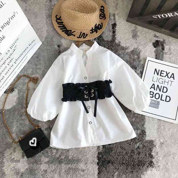 baby girl shirt dress with corset two-piece suit spring summer cute white three quarter sleeve dress western style clothes
baby girl shirt dress with corset two-piece suit spring summer cute white three quarter sleeve dress western style clothes