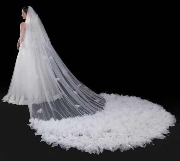 bridal veils cathedral veil two-layer hand made flower with comb for wedding dress 2021, Black
bridal veils cathedral veil two-layer hand made flower with comb for wedding dress 2021, Black