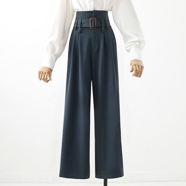spring/summer high-waisted wide-legged pants women look thin casual pants gray trousers loose pants 210522, Black;white
spring/summer high-waisted wide-legged pants women look thin casual pants gray trousers loose pants 210522, Black;white