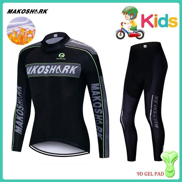 racing sets 2021makoshark winter warm fleece children riding suit multicolor sportswear bicycle trousers 9d gel pad professional, Black;blue
racing sets 2021makoshark winter warm fleece children riding suit multicolor sportswear bicycle trousers 9d gel pad professional, Black;blue