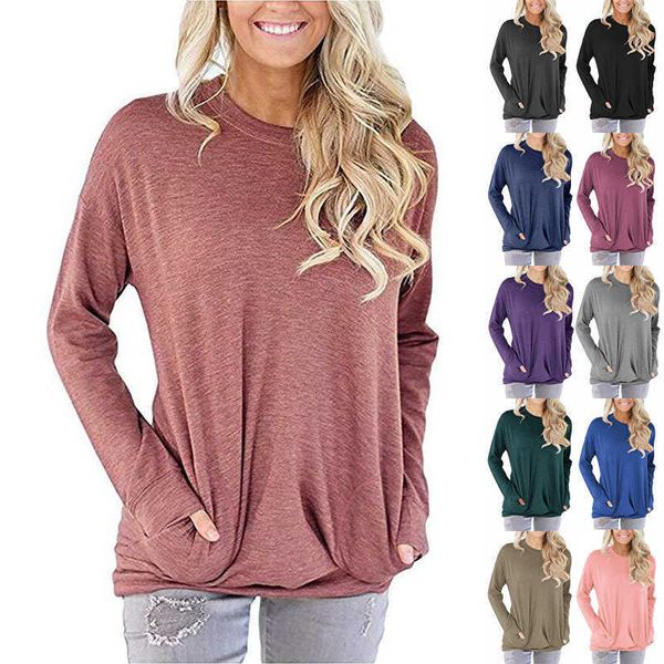 fashion hoodies carney women's poet sweater solid color loose round ne bat long sleeve t-shirt, Black
fashion hoodies carney women's poet sweater solid color loose round ne bat long sleeve t-shirt, Black
