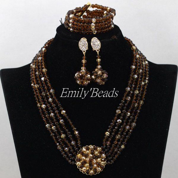 earrings & necklace 2021 smart crystal beads women necklaces costume jewellry nigerian wedding african jewelry set 5 rows alj036, Silver
earrings & necklace 2021 smart crystal beads women necklaces costume jewellry nigerian wedding african jewelry set 5 rows alj036, Silver