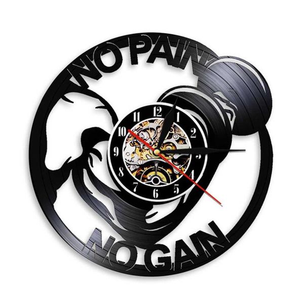 wall clocks keeping fit retro handmade gift exercise room sport club decorative art clock no pain gain gym record
wall clocks keeping fit retro handmade gift exercise room sport club decorative art clock no pain gain gym record