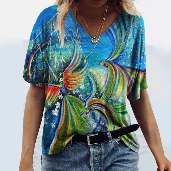 40# harajuku t-shirts women plus size short sleeve flower printed v-neck tee t-shirt graphic t shirts mujer camisetas women's, White
40# harajuku t-shirts women plus size short sleeve flower printed v-neck tee t-shirt graphic t shirts mujer camisetas women's, White