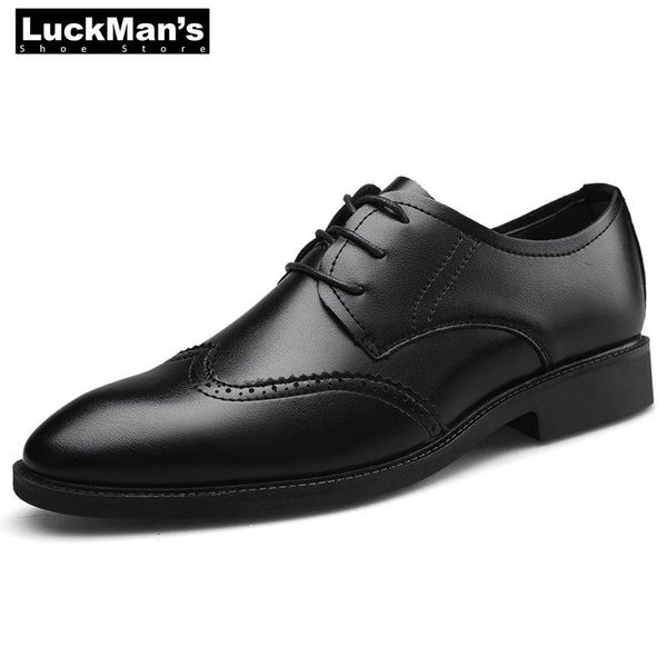 dress shoes luckman men formal business leather office comfortable gentleman oxfords footwear black brown
dress shoes luckman men formal business leather office comfortable gentleman oxfords footwear black brown