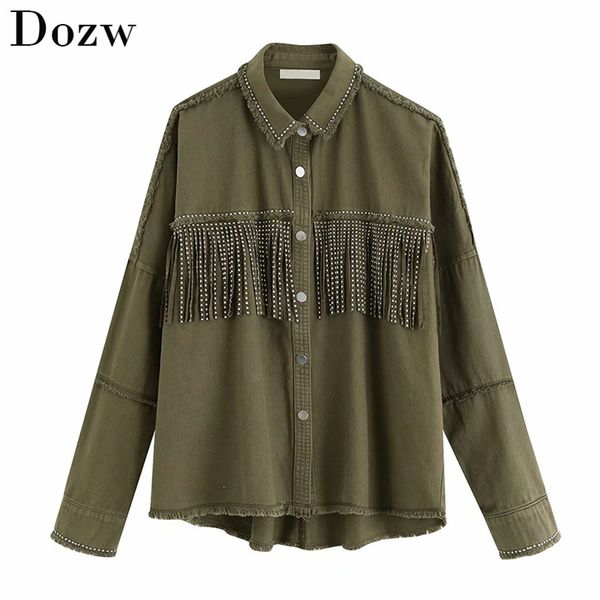 fashion tassel denim jacket coat women fringe beaded patchwork loose long sleeve streetwear female outerwear 210515, Black;brown
fashion tassel denim jacket coat women fringe beaded patchwork loose long sleeve streetwear female outerwear 210515, Black;brown