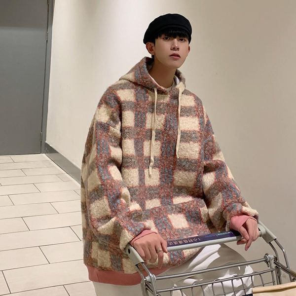 men's hoodies & sweatshirts hong kong style winter high-quality hooded small fragrance sub-head woolen cloth jacket for lovers, Black
men's hoodies & sweatshirts hong kong style winter high-quality hooded small fragrance sub-head woolen cloth jacket for lovers, Black