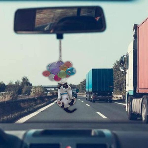 decorative objects & figurines cat car hanging ornament with colorful balloon interior decor aia99
decorative objects & figurines cat car hanging ornament with colorful balloon interior decor aia99