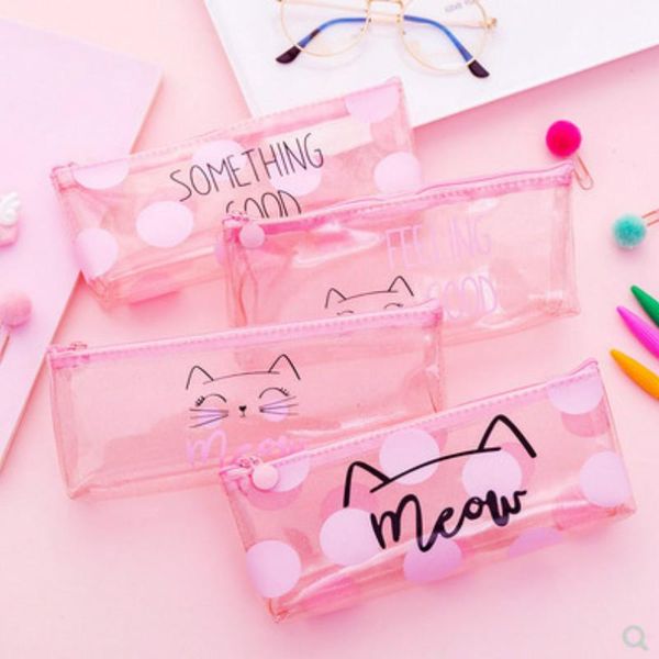 pencil bags 1pcs kawaii cat case plastic gift stuches school box pencilcase bag supplies stationery
pencil bags 1pcs kawaii cat case plastic gift stuches school box pencilcase bag supplies stationery