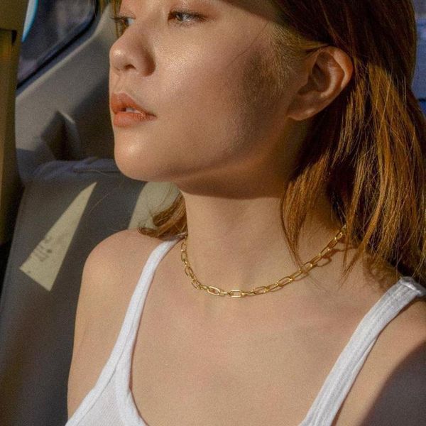 chains 2021 ins style fashion chain gold color choker pendant necklaces for women hip hop necklace party jewelry, Silver
chains 2021 ins style fashion chain gold color choker pendant necklaces for women hip hop necklace party jewelry, Silver