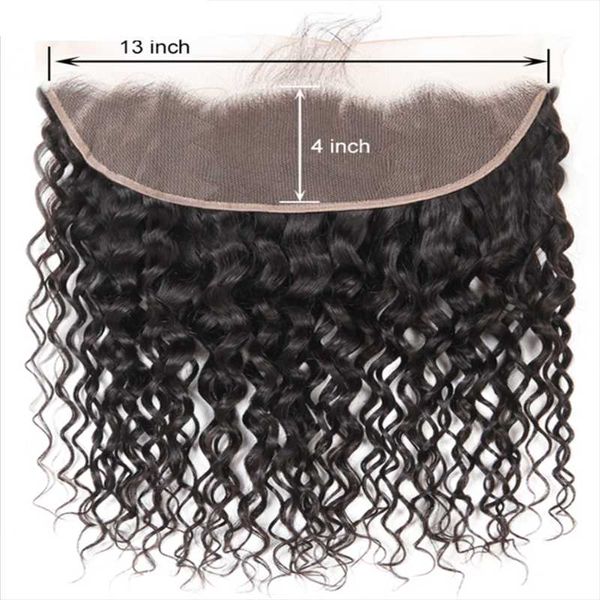 hair closure water wave lace front remy human 14-22inch raw curly 13x4 plucked medium brown color swiss, Black
hair closure water wave lace front remy human 14-22inch raw curly 13x4 plucked medium brown color swiss, Black