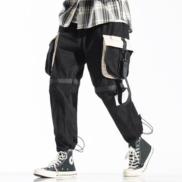 ribbons pockets harem pants men autumn winter casual sweatpants hip hop joggers design loose pencil streetwear men's, Black
ribbons pockets harem pants men autumn winter casual sweatpants hip hop joggers design loose pencil streetwear men's, Black
