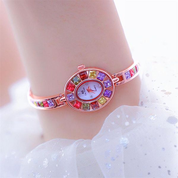 wristwatches women watch creative gradient light luxury rainbow watches for fashion color rhinestone waterproof bracelet, Slivery;brown
wristwatches women watch creative gradient light luxury rainbow watches for fashion color rhinestone waterproof bracelet, Slivery;brown