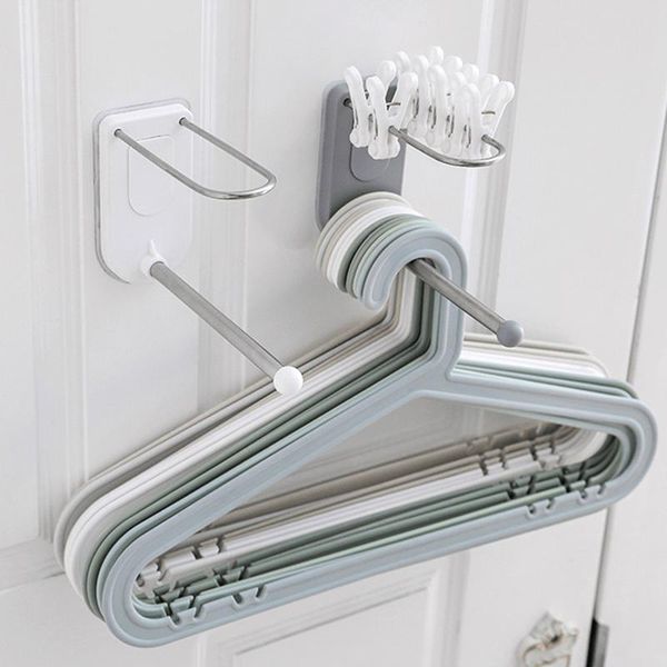 hangers & racks wall mounted clothes hanger organizer rack 2 layer stainless steel adhesive storage holder stacker
hangers & racks wall mounted clothes hanger organizer rack 2 layer stainless steel adhesive storage holder stacker