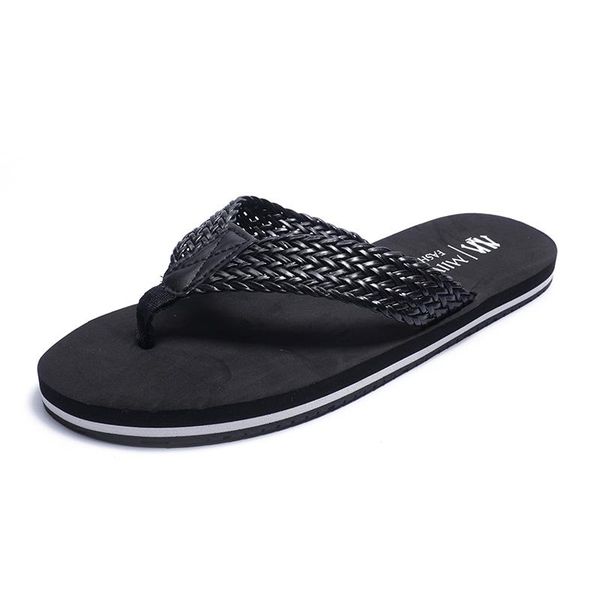 slippers summer leisure men sandals clip toe knit non-slip beach shoes casual cool, Black
slippers summer leisure men sandals clip toe knit non-slip beach shoes casual cool, Black