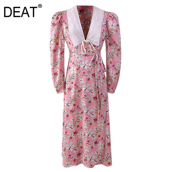 spring and summer fashion women clothes v-neck full sleeves high waist slim long printed flare dress wr16911l 210421, Black;gray
spring and summer fashion women clothes v-neck full sleeves high waist slim long printed flare dress wr16911l 210421, Black;gray