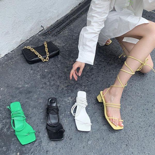 sandals 2021 women low heel lace up back strap summer gladiator shoes square casual sandal narrow band zapatos mujer, Black
sandals 2021 women low heel lace up back strap summer gladiator shoes square casual sandal narrow band zapatos mujer, Black