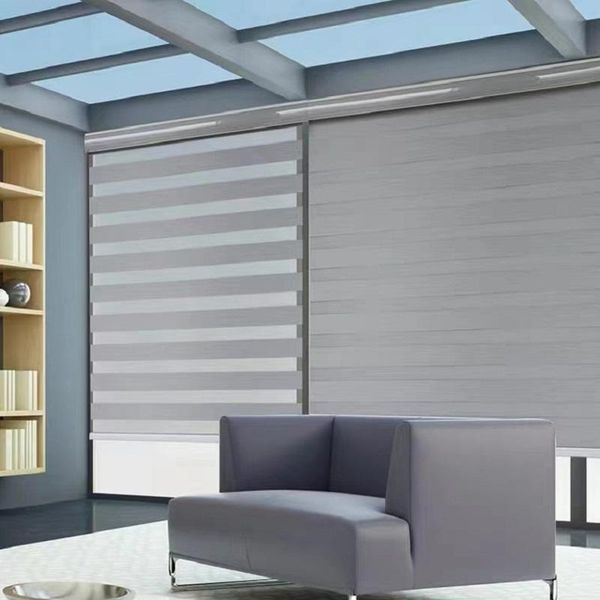 blinds wholesale customize cordless zebra blackout window day night supplier 100% polyester fabric
blinds wholesale customize cordless zebra blackout window day night supplier 100% polyester fabric