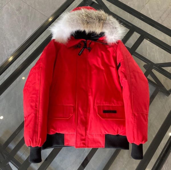 men bomber down jacket removable wolf fur parkas zipper pockets warm outwear designer women ruff winter coat red, Black
men bomber down jacket removable wolf fur parkas zipper pockets warm outwear designer women ruff winter coat red, Black