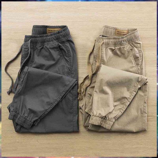 spring and summer new street personalized men's casual loose large sports pants small nine leggings, Black
spring and summer new street personalized men's casual loose large sports pants small nine leggings, Black