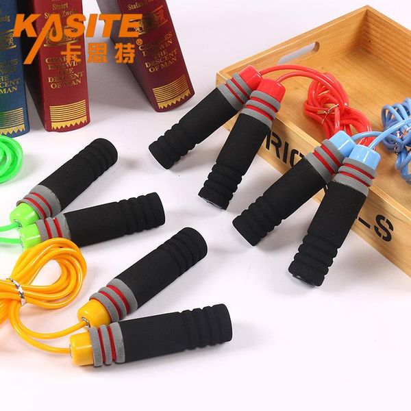 jump ropes fitness bearing rope pvc plastic skipping weight control sponge handle students
jump ropes fitness bearing rope pvc plastic skipping weight control sponge handle students